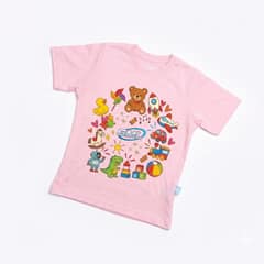 Kaos Mainan Anak - warna Pink